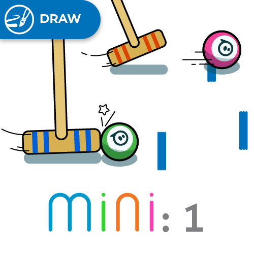 Mini 1 Draw Canvas Croquet