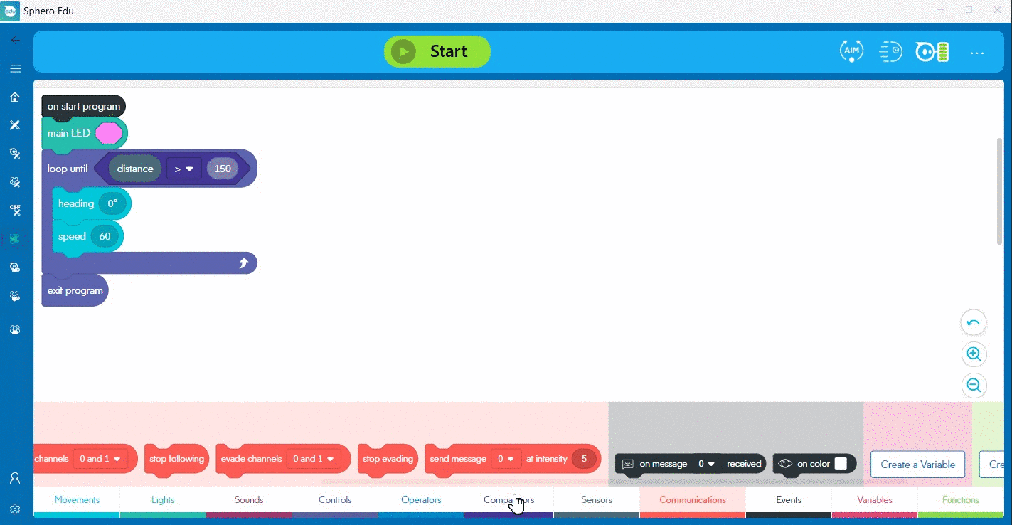 RVR+ Blocks 6: Variables